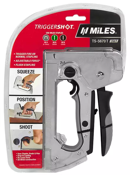 NITOJA METALLINEN NO.4/140 TRIGGER SHOT MILES - Nitojat ja niitit - 7060 - 2