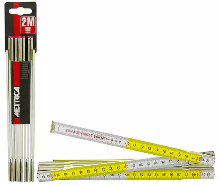 NIVELMITTA PUINEN 2M - Suorakulmat ja astemitat - 5500 - 1