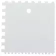 HAMMASTETTU LAASTIKAMPA NELIÖ - Tapetointi- ja muuraustyökalut - 34590 - 4