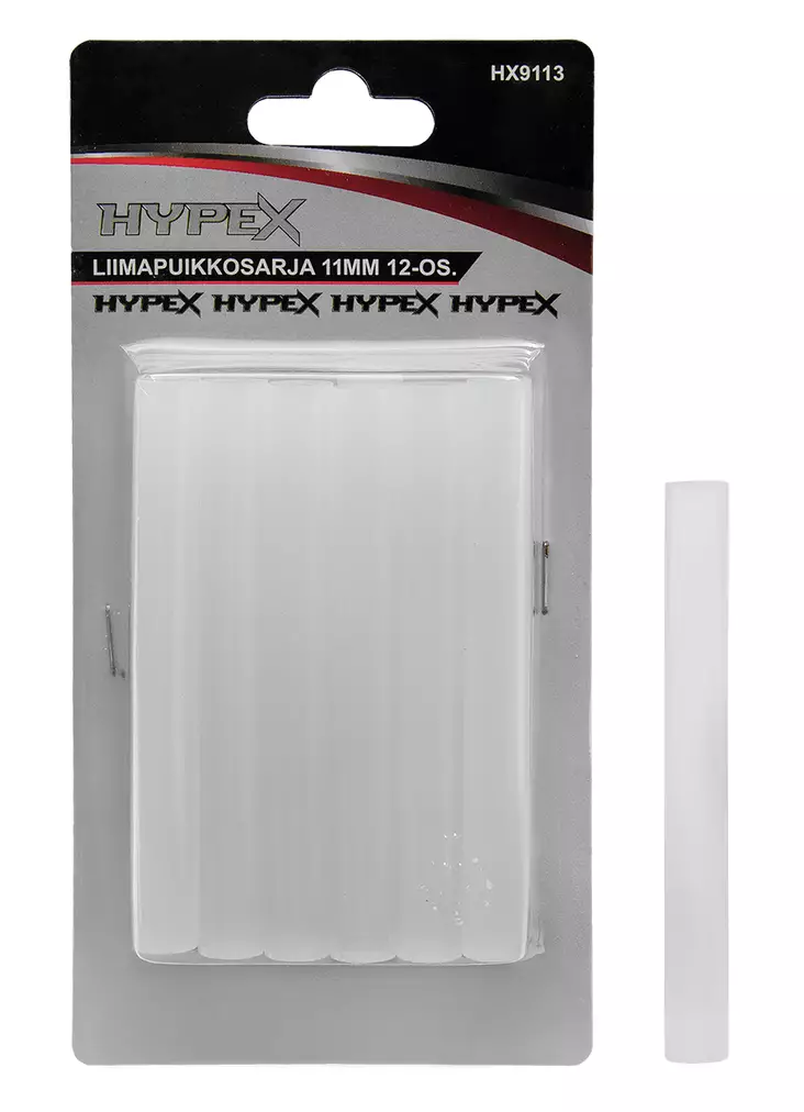 LIIMAPUIKKOSARJA 11MM 12-OS. - Juotoskolvit, tinat ja liimapistoolit - 17620 - 1