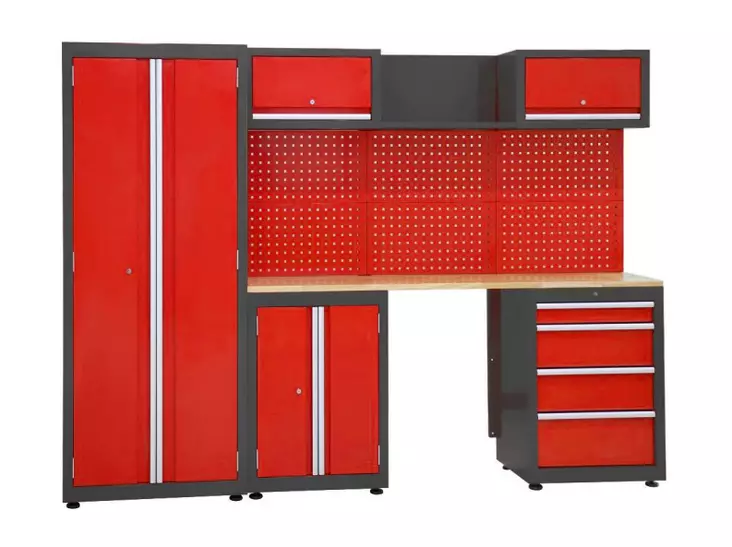 TYÖKALUSEINÄ 4-VÄLIÄ ILMAN TYÖKALUJA - Työkaluvaunut ja kalusteet - 18400 - 1