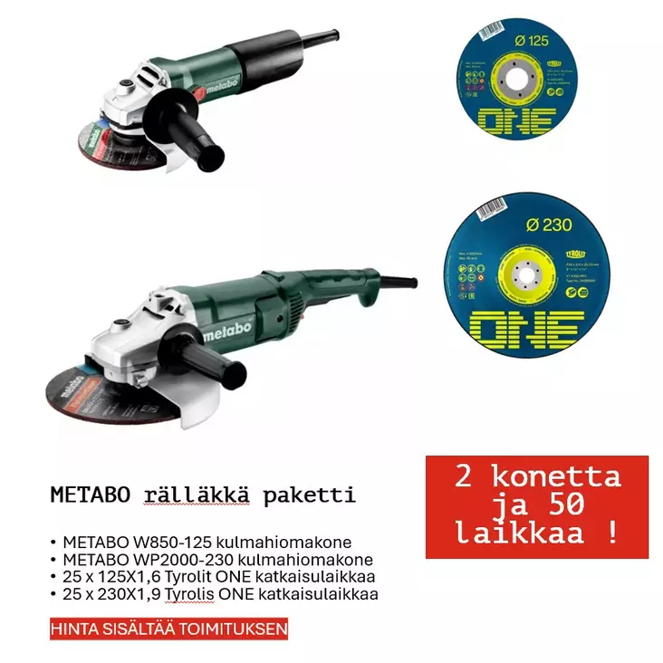 Metabo rälläkkä paketti - Metabo - 34400 - 1