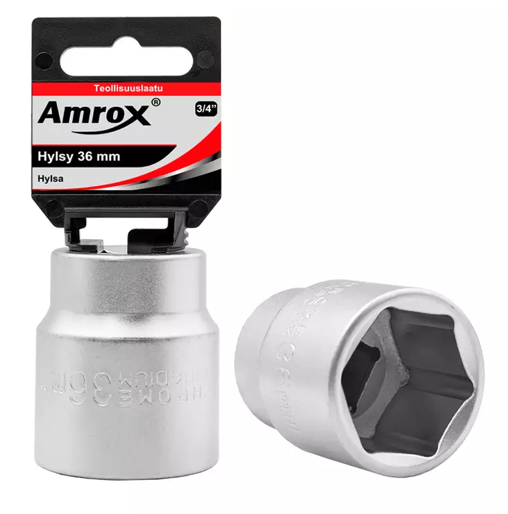 HYLSYT 3/4" 6PT Amrox - Hylsyt 3/4" - 15910 - 1