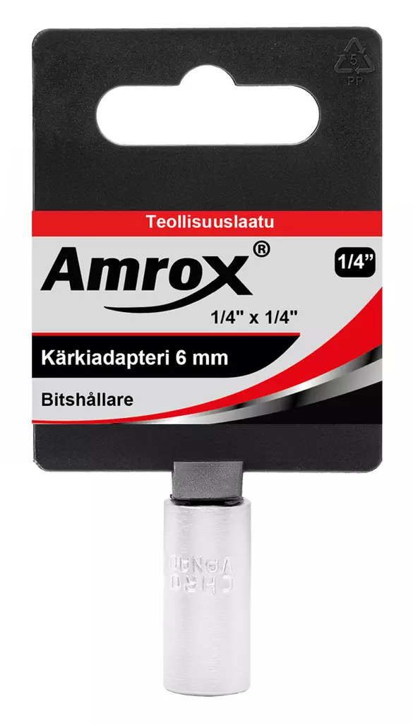 KÄRKIADAPTERI 1/4" X 1/4" 6MM - Ruuvauskärjet ja -sarjat - 16560 - 1