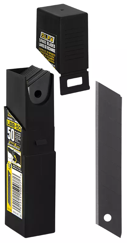 KATKOTERÄVEITSEN VARATERÄT ERIKOISTERÄVÄ 18MM 50KPL/PKT - Veitset ja varaterät - 7180 - 1