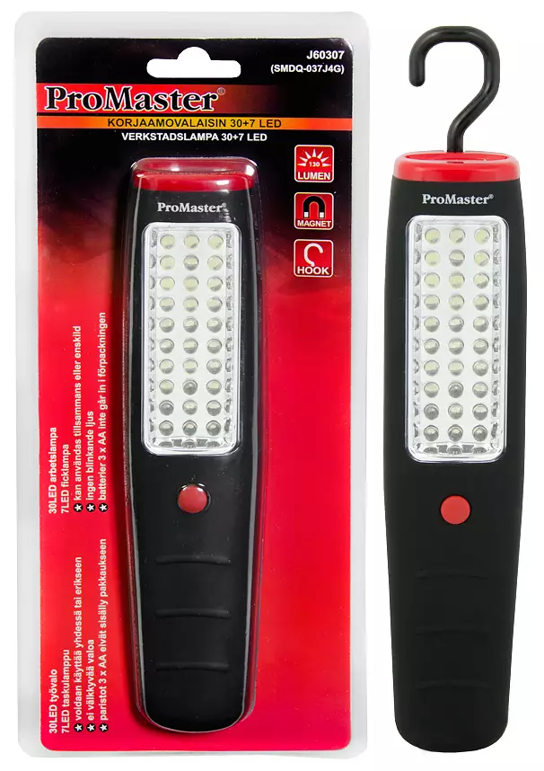 KORJAAMOVALAISIN 130LM MAGNEETILLA - Käsivalaisimet - 4090 - 1