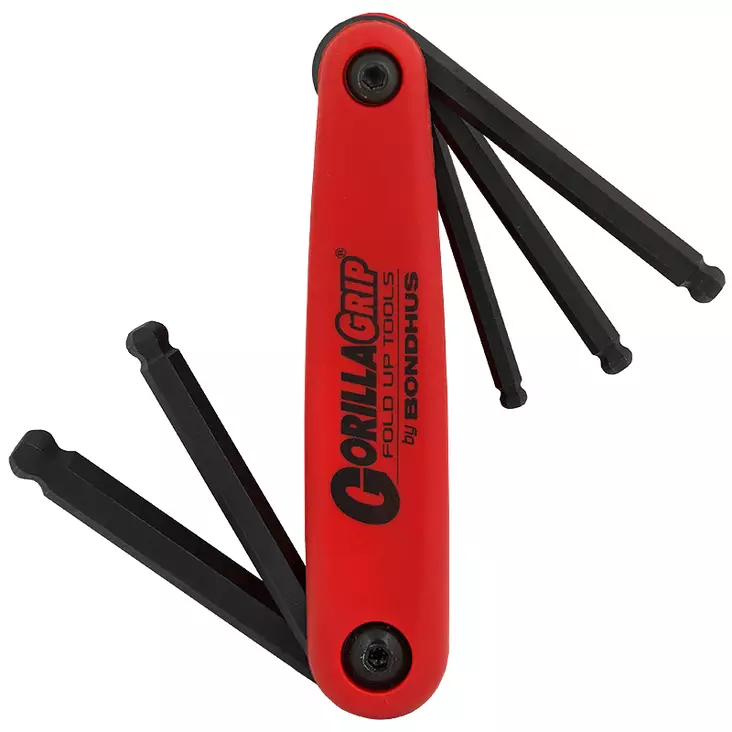 KUUSIOAVAINSARJA 5-10MM PALLOPÄÄ LINKKARI BF5M - Kuusiokoloavaimet ja sarjat - 6460 - 1