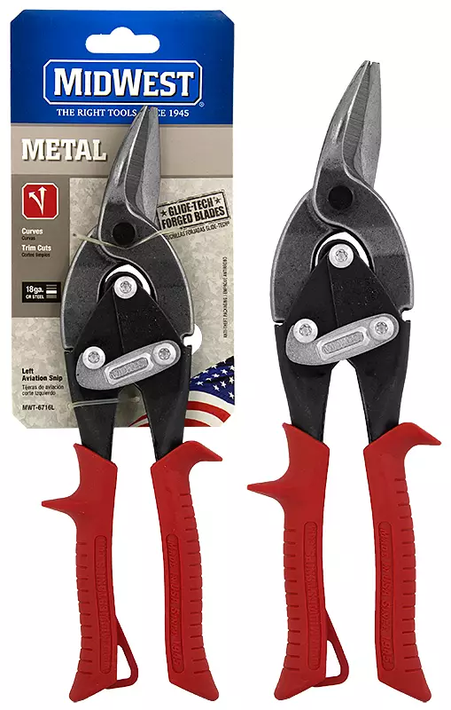 LEVYSAKSET VASEN - Peltisakset - 6530 - 1