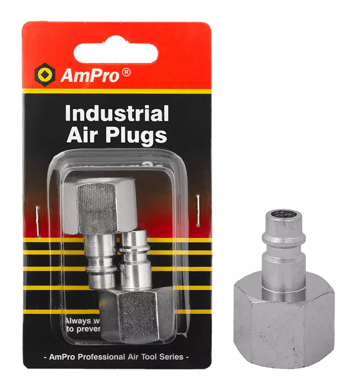 LIITIN 1/2" SISÄKIERTEELLÄ 2-OS - Paineilmaliittimet - 13430 - 1