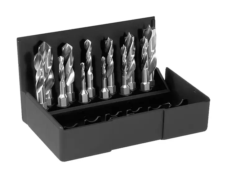 PORANTERÄSARJA PUU JA METALLI 3-10 MM HSS-G - Yhdistelmäsarjat - 12710 - 1