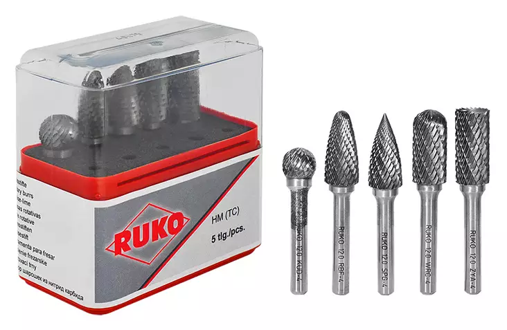 PYÖRÖVIILASARJA 5-OS A,C,G,F,D 12MM - Pyörivät kovametalliviilat - 8520 - 1