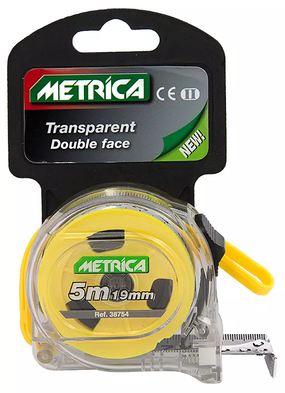 RULLAMITTA LÄPINÄKYVÄ 5M 19MM - Rullamitat - 2330 - 1