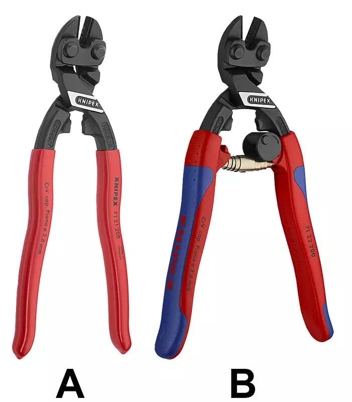 TAIVUTETUT VOIMALEIKKURIT COBOLT Knipex - Leikkurit - 12610 - 1