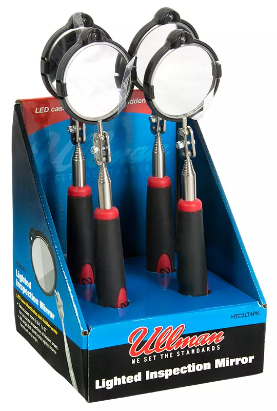 TARKASTUSPEILI 60MM VALOLLA DISPLAY - Autotyökalut - 11260 - 1