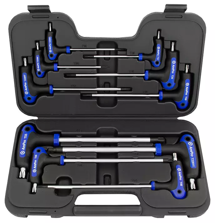 TORX-AVAINSARJA 10-OS. SALKUSSA - Torx ja XZN-avaimet ja sarjat - 4880 - 1