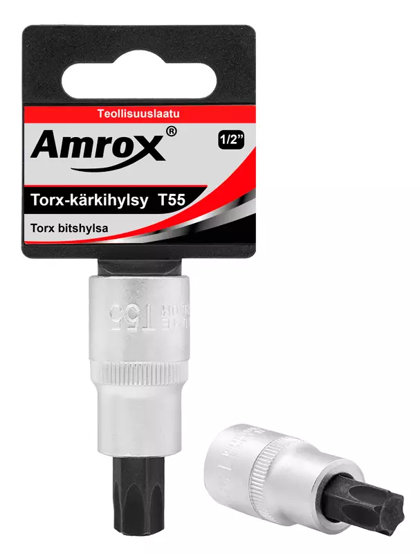TORX-KÄRKIHYLSYT 1/2" Amrox - Hylsyt 1/2" - 15830 - 1
