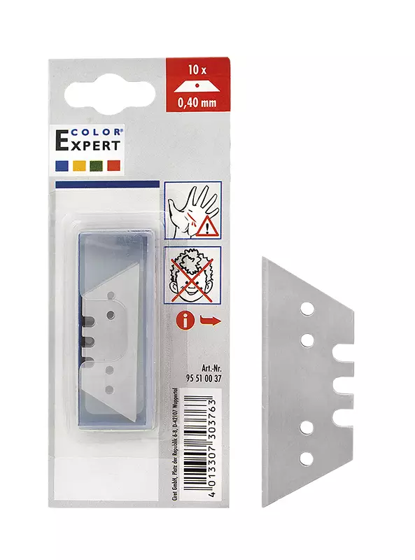 TRAPETSITERÄ 10KPL 0,4MM - Tapetointi- ja muuraustyökalut - 8760 - 1