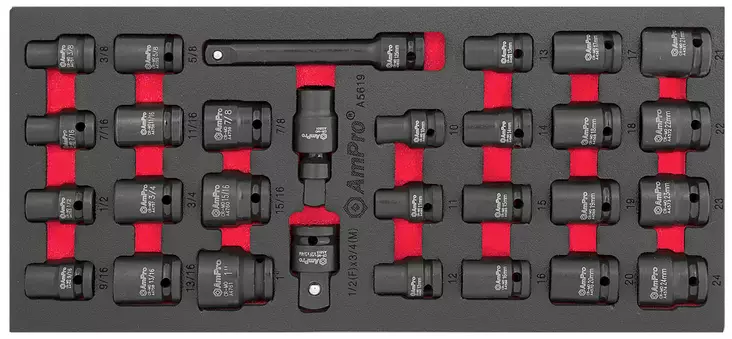 VA-VOIMAHYLSYSARJA 1/2" 29-OS. MM/SAE - Työkalumoduulit - 5420 - 1
