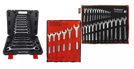 KIINTOLENKIT 6-50 MM / RÄIKKÄLENKIT 6-32 MM - Kiintolenkkiavaimet - 31181 - 1