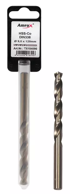 PORANTERÄ HSS-CO DIN 338 YKSITTÄISPAKKAUS - Kierukkaporanterät HSS-Co5 - 30631 - 1