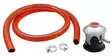 MATALAPAINESÄÄDIN + NESTEKAASULETKU 1,2 M - Kaasuletkut - 34351 - 1