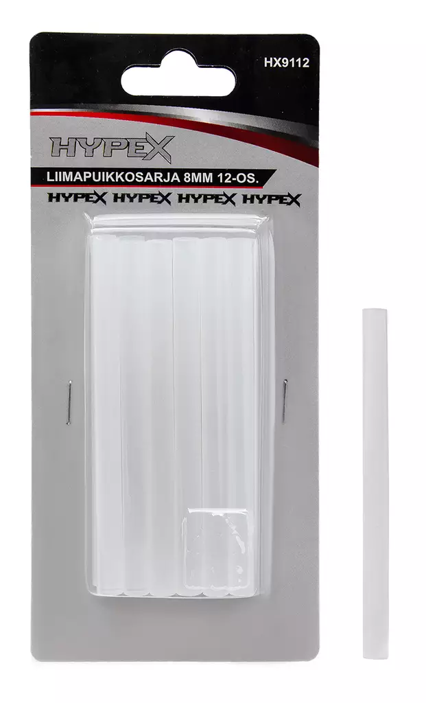 LIIMAPUIKKOSARJA 8MM 12-OS. - Juotoskolvit, tinat ja liimapistoolit - 17621 - 1