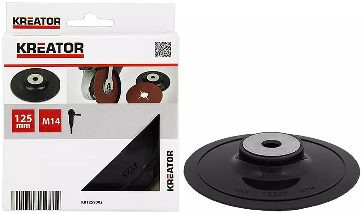 HIOMA-ALUSTA 125MM M14 - Muut hiomatuotteet - 6001 - 1