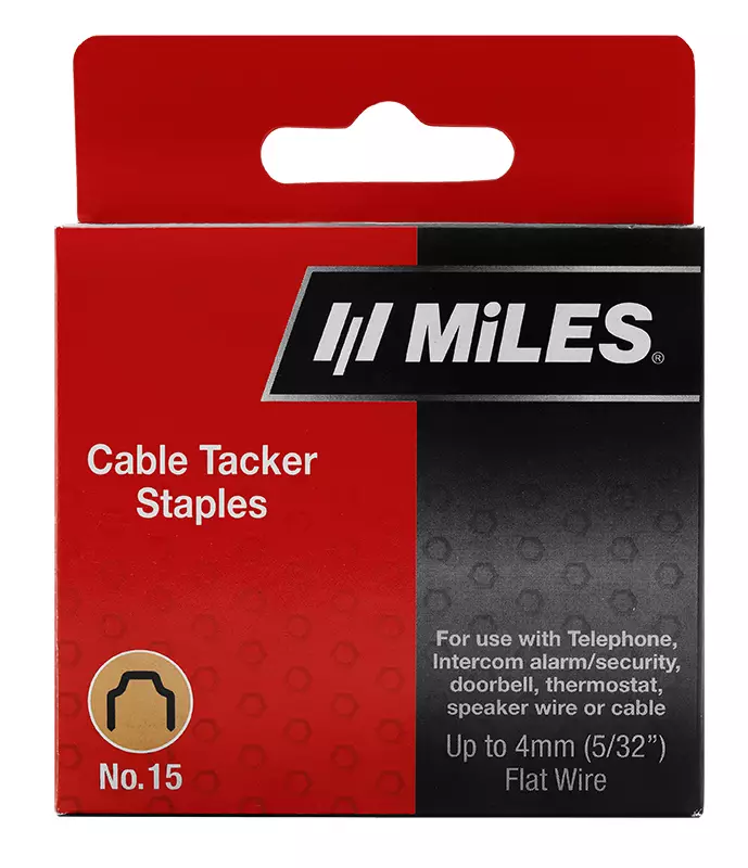 KAAPELINIITTI NO.15, 4MM 630KPL MILES - Nitojat ja niitit - 12771 - 1