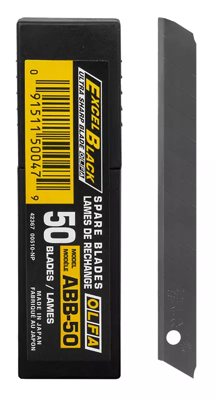 KATKOTERÄVEITSEN VARATERÄT ERIKOISTERÄVÄ 9MM 50KPL/PKT - Veitset ja varaterät - 12891 - 1