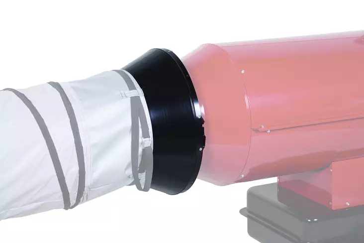 KIT ONE-WAY AIR OUTLET DUCT ADAPTER D350MM EC 55 B2M - Lämmittimet - 34391 - 1