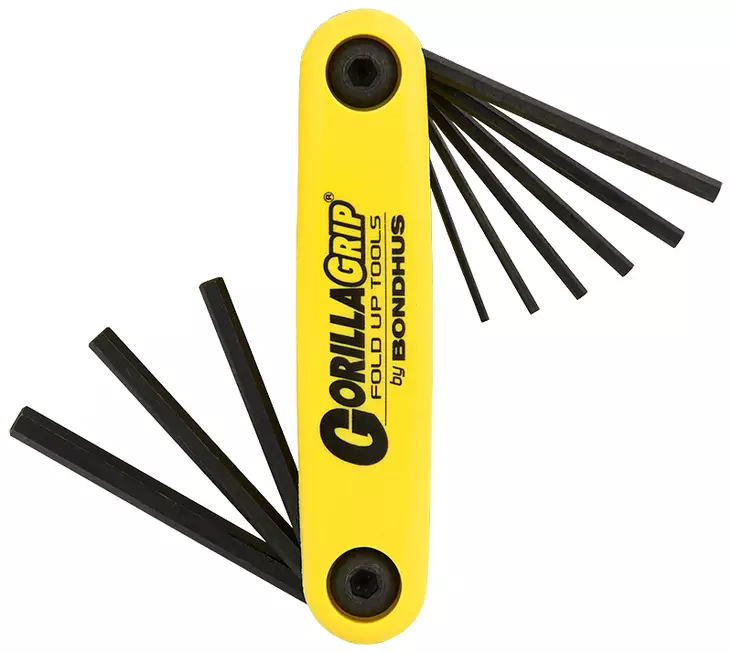 KUUSIOAVAINSARJA 0.050-3/16 LINKKARI TUUMA HF9S - Kuusiokoloavaimet ja sarjat - 6461 - 1