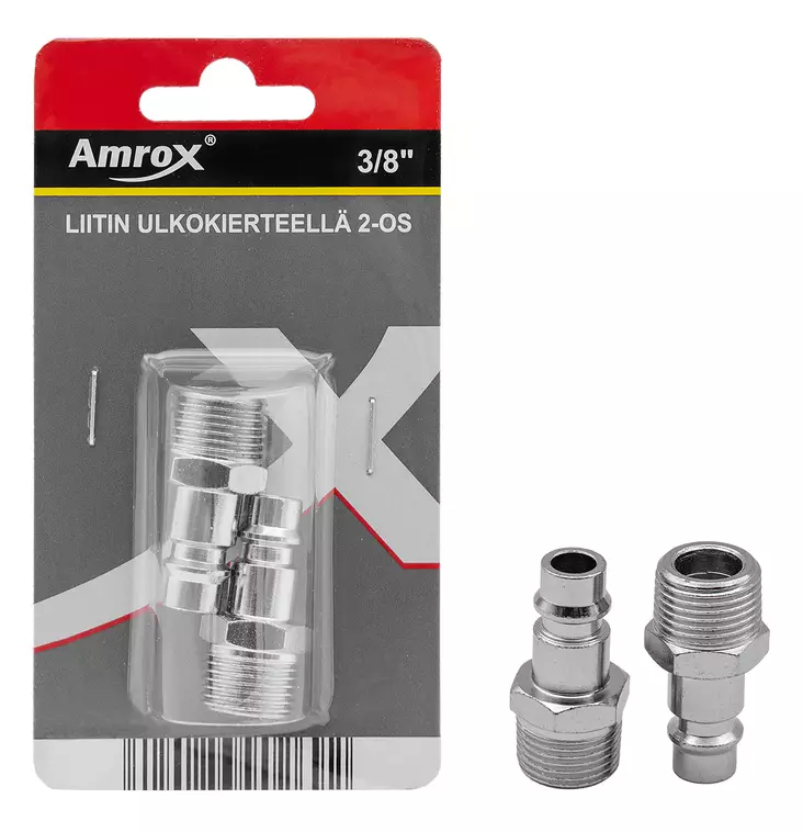 LIITINRUNKO 3/8" ULKOKIERTEELLÄ - Paineilmaliittimet - 30981 - 1