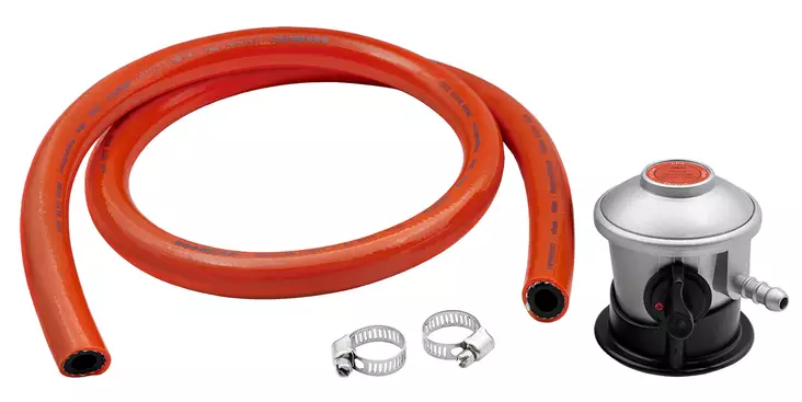 MATALAPAINESÄÄDIN + NESTEKAASULETKU 1,2 M - Kaasuletkut - 34351 - 1