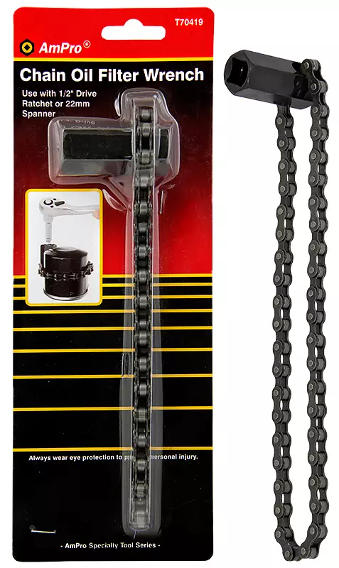 ÖLJYNSUODATINAVAIN KETJULLA 1/2" 175MM - Öljyroppu/ Suodatinavaimet - 5651 - 1