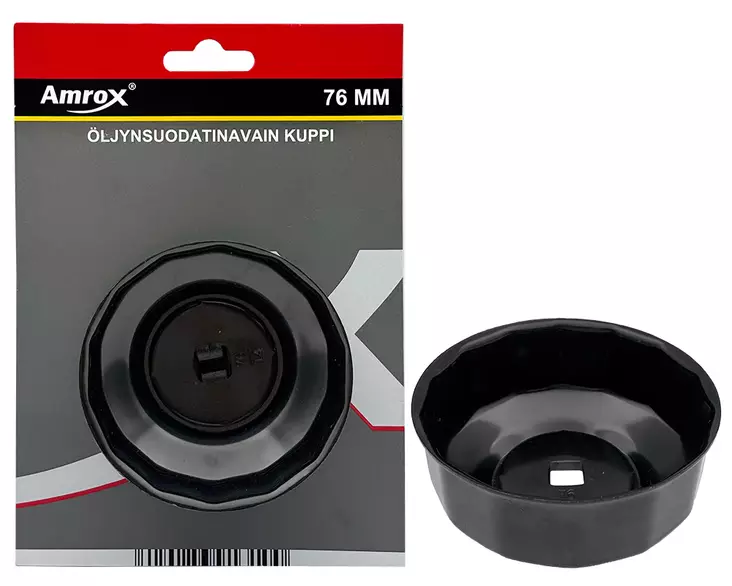 ÖLJYNSUODATINAVAIN KUPPI 76MM - Öljyroppu/ Suodatinavaimet - 18261 - 1