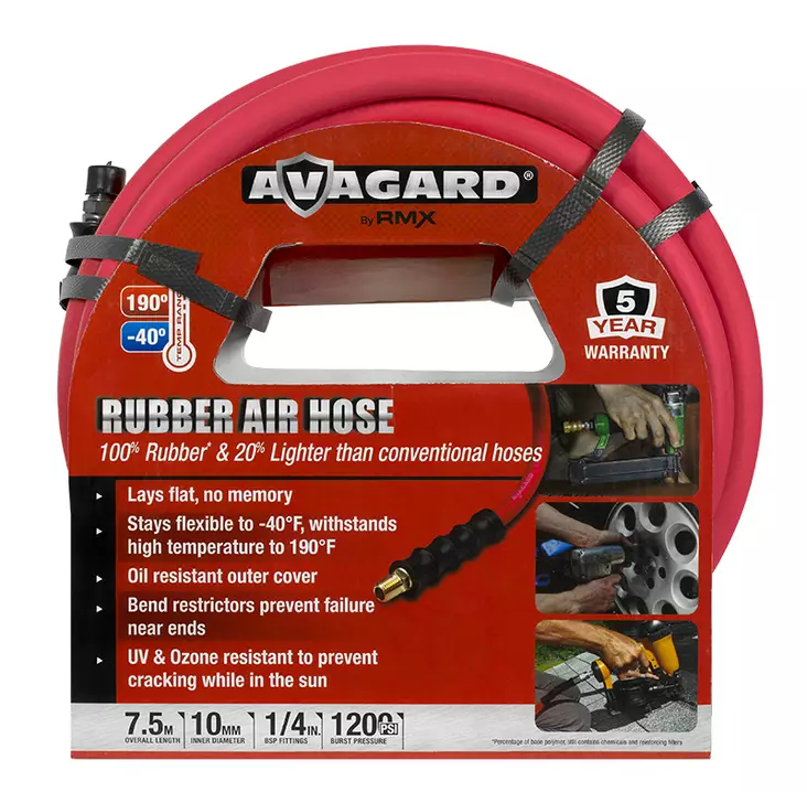 PAINEILMALETKU AVAGARD 7.5M 3/8" - Paineilmaletkut, -kelat ja -pistoolit - 5441 - 1