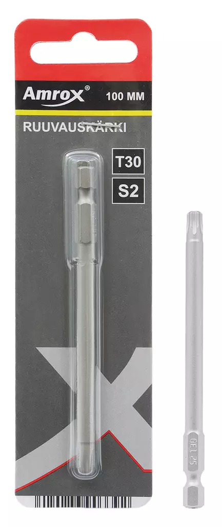 RUUVAUSKÄRKI T30 X 100MM - Ruuvauskärjet ja -sarjat - 30821 - 1