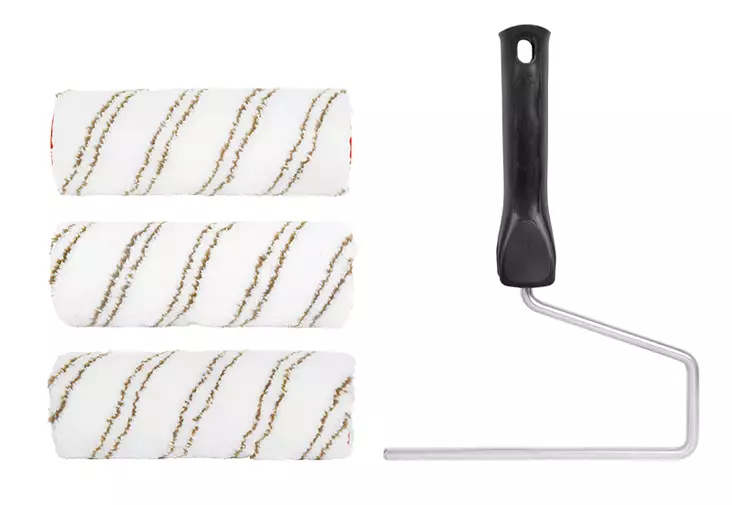 TELASETTI MIKROKUITU 180MM 4-OS. - Telarullat, varret ja setit - 17891 - 1