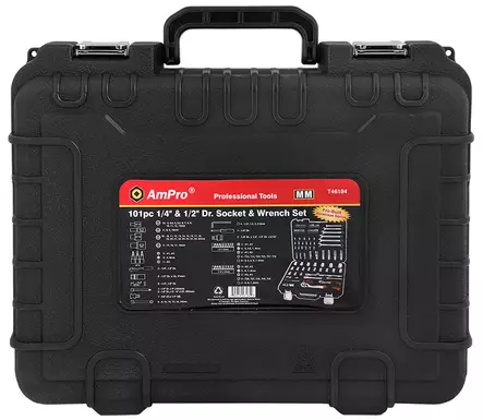 TYÖKALUSARJA 1/4" 1/2" 101-OS. - Hylsysarjat 1/4" vääntiöllä - 2042 - 2