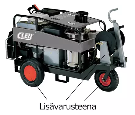 FUEGO PYÖRÄSARJA (3 PYÖRÄÄ+AISA) - Clen valmiit varustepaketit - 10322 - 2