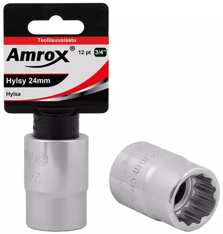 HYLSY 3/4" 24 MM 12PT - Hylsyt 3/4" - 15202 - 1
