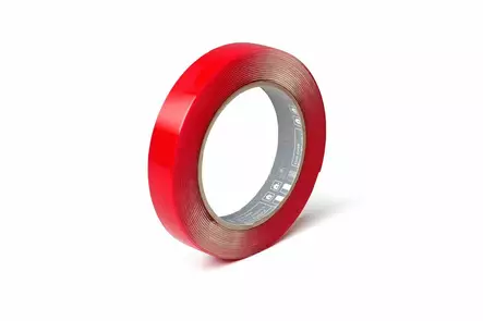 KAKSIPUOLINEN TEIPPI 19MMX5M ULKOKÄYTTÖÖN KIRKAS - Rajaus ja suojaus - 31342 - 1