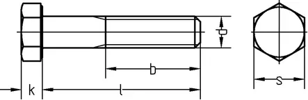 KUUSIORUUVI OSAKIERRE DIN933 ZN - Pultit ja mutterit - 31862 - 1