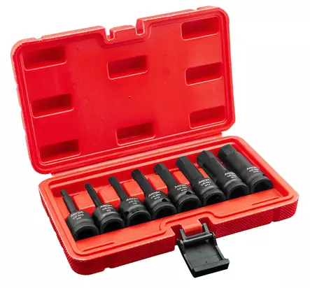 KUUSIOVOIMAHYLSYSARJA 1/2" 8-OS. - Kuusiokolo- ja torx voimahylsysarjat - 31202 - 1