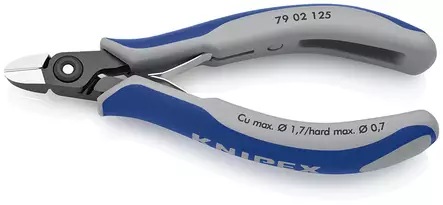 MIKROSIVULEIKKURIT 125 MM HARD WIRE 0,7 MM - Elektroniikkapihdit ja tarkkuustyökalut - 8032 - 2