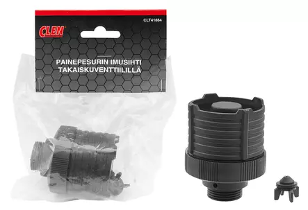PAINEPESURIN IMUSIHTI TAKAISKUVENTTIILILLÄ - Clen tulovesisuodattimet - 31462 - 1