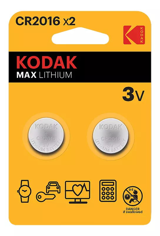 ELEKTRONIIKKAPARISTO 3V 2KPL CR2016 - Outlet - 13632 - 1