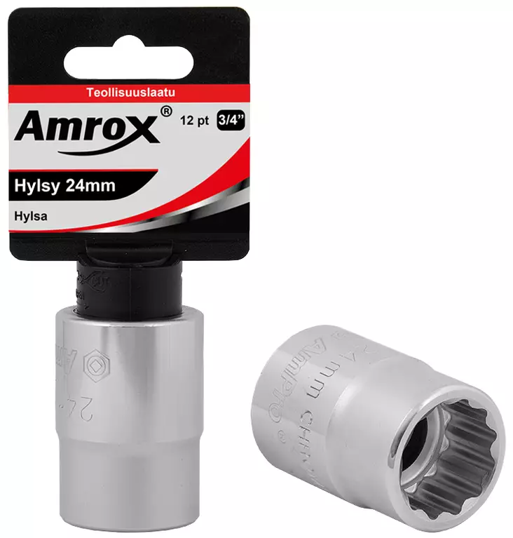HYLSY 3/4" 24 MM 12PT - Hylsyt 3/4" - 15202 - 1