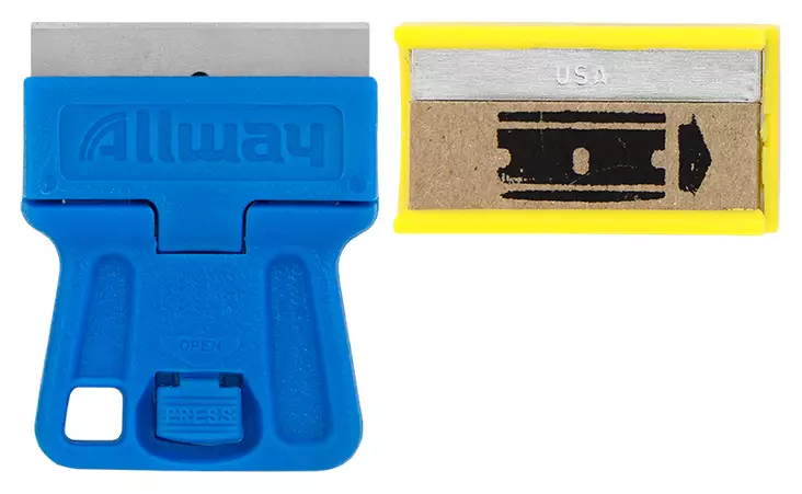 IKKUNAKAAVIN MINI + 5 VARATERÄÄ - Tapetointi- ja muuraustyökalut - 7032 - 1