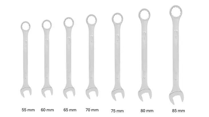 ISOT KIINTOLENKIT 55-80MM PAKETTI - Kiintolenkkiavaimet - 31412 - 1